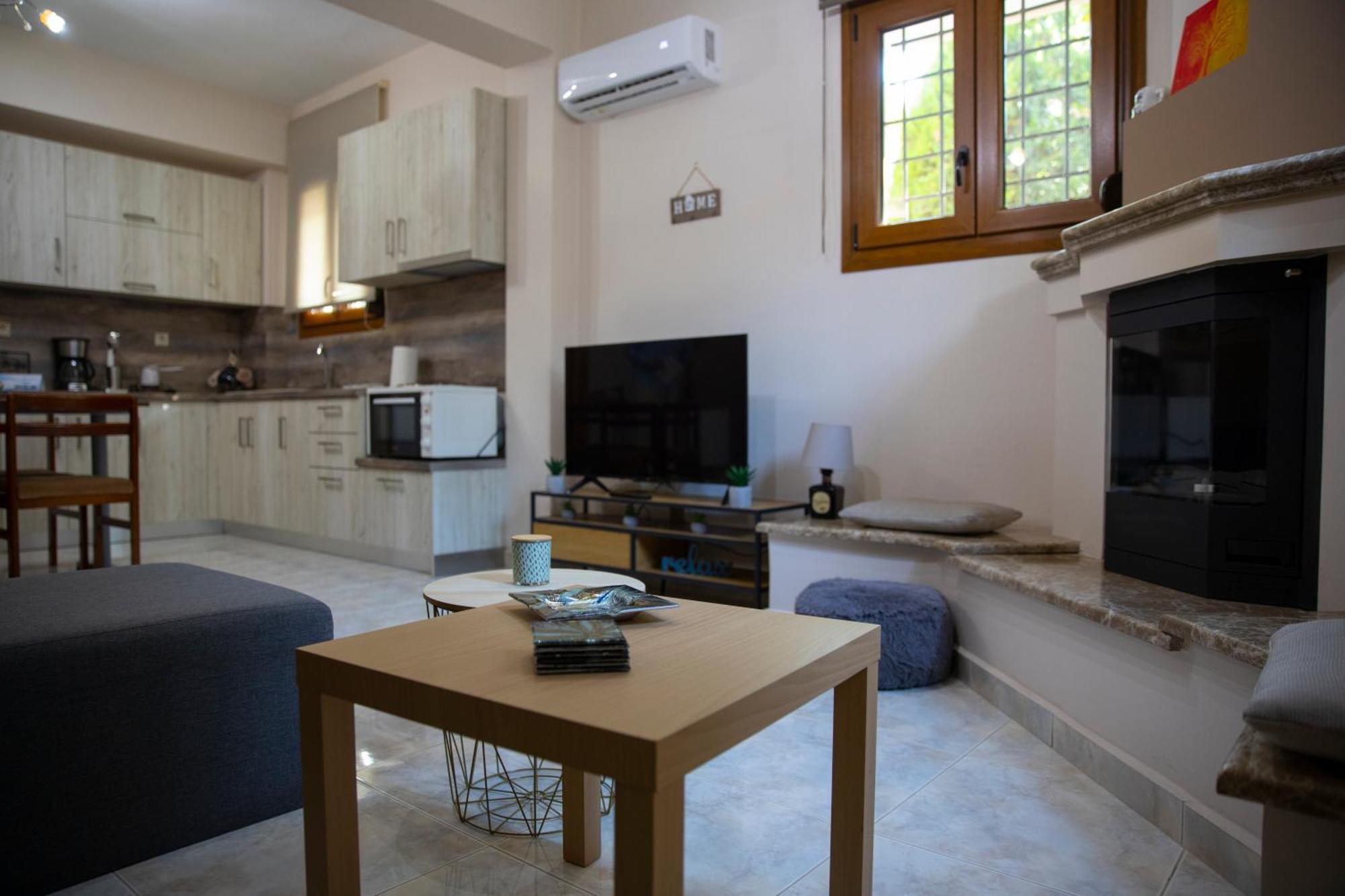 Apartment Viewing Garden Volos Ngoại thất bức ảnh